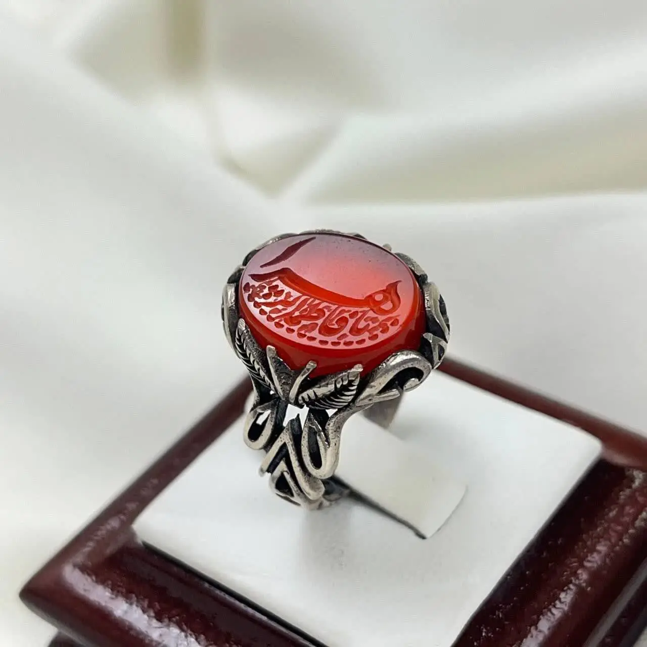 #انگشتر #نقره مردانه رکاب معروف و پر طرفدار 
