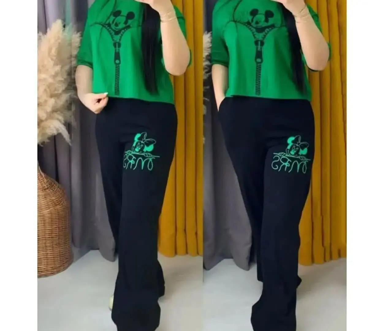 ✅ کراپ شلوار 
