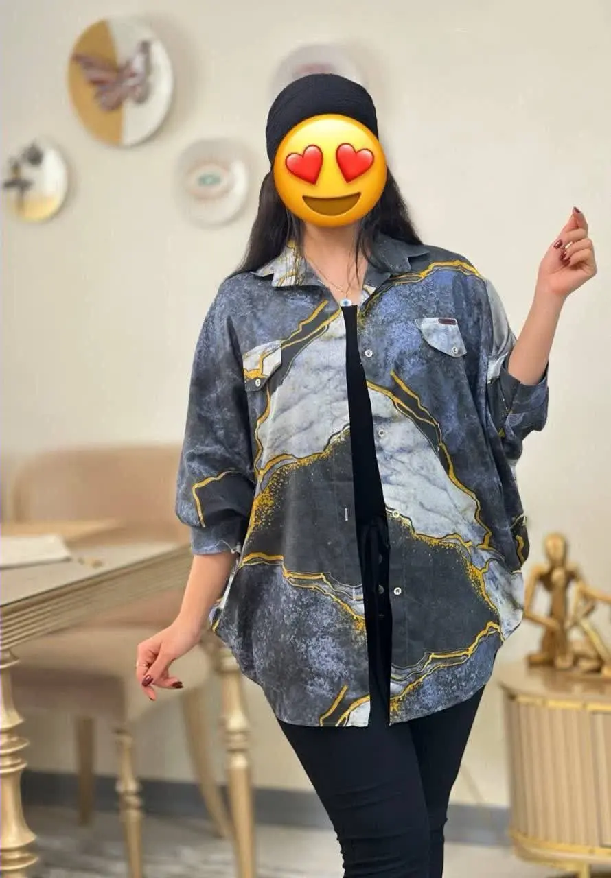 نام: مانتو پانچ طرح دار
