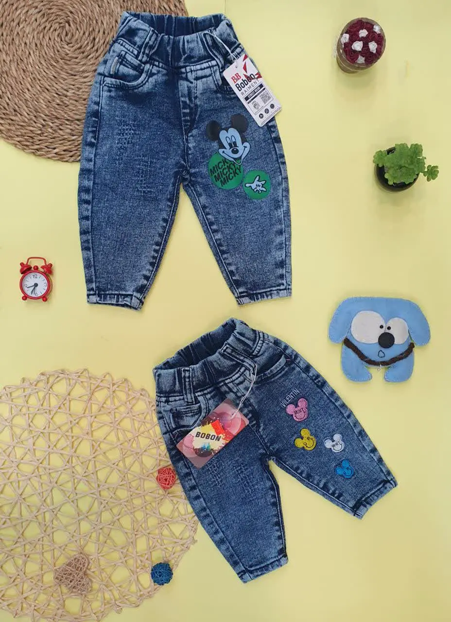 👖شلوار لی سایز نقلی 
