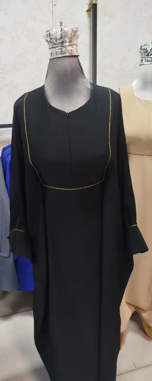 💠 مانتو عبایی مدل نواری
