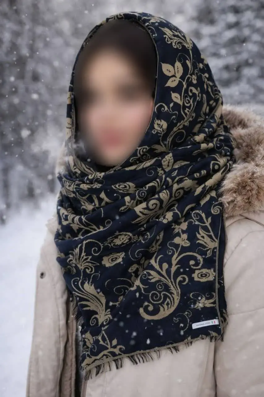 شال بافت سوفیا 😍