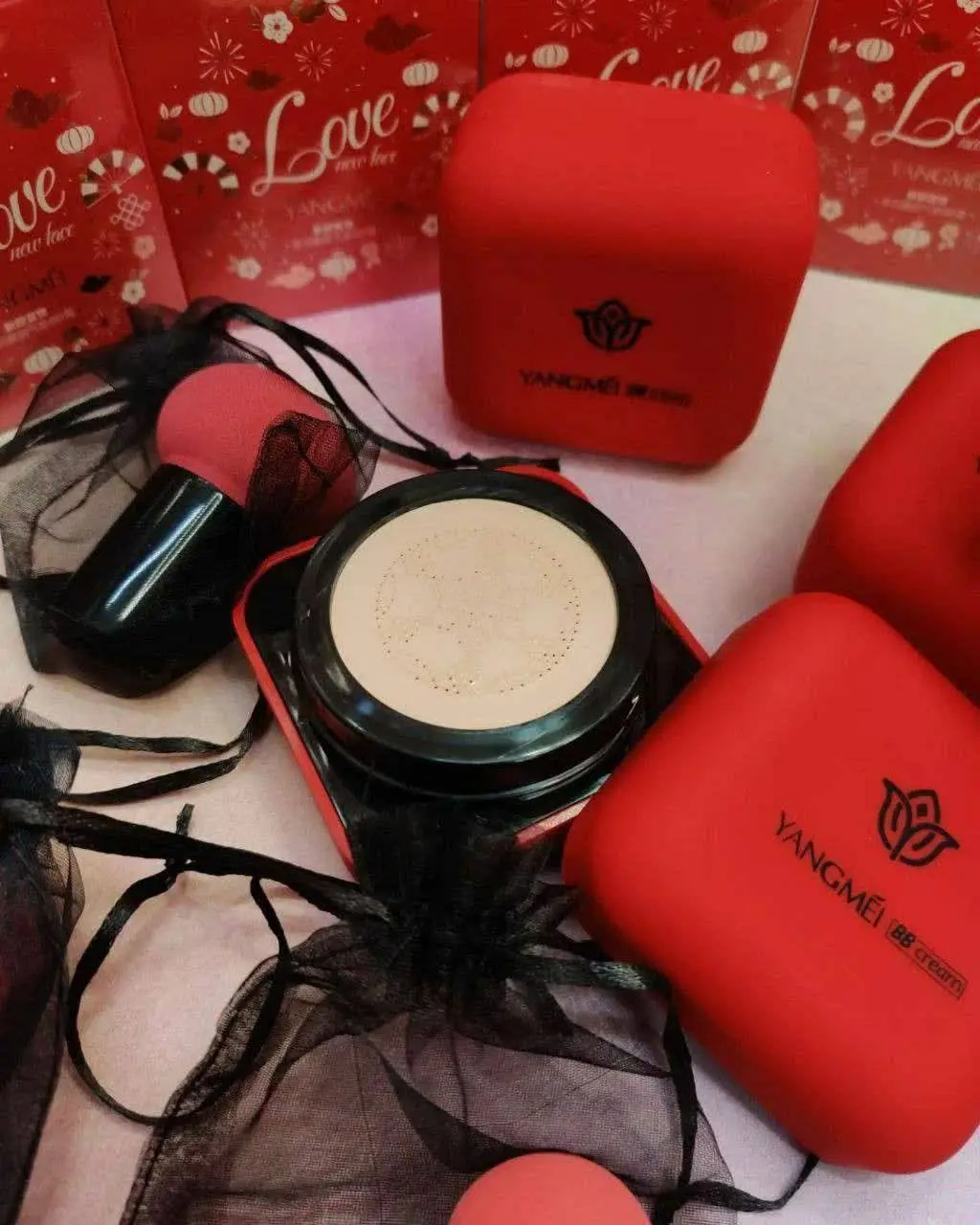 ⚫️قابل استفاده به عنوان کرم پودر و پنکک
