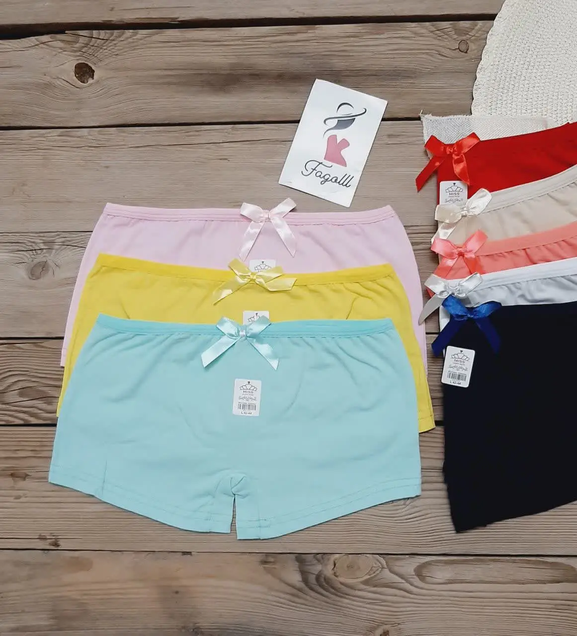 🍃شورت نخ پنبه نیم پا
