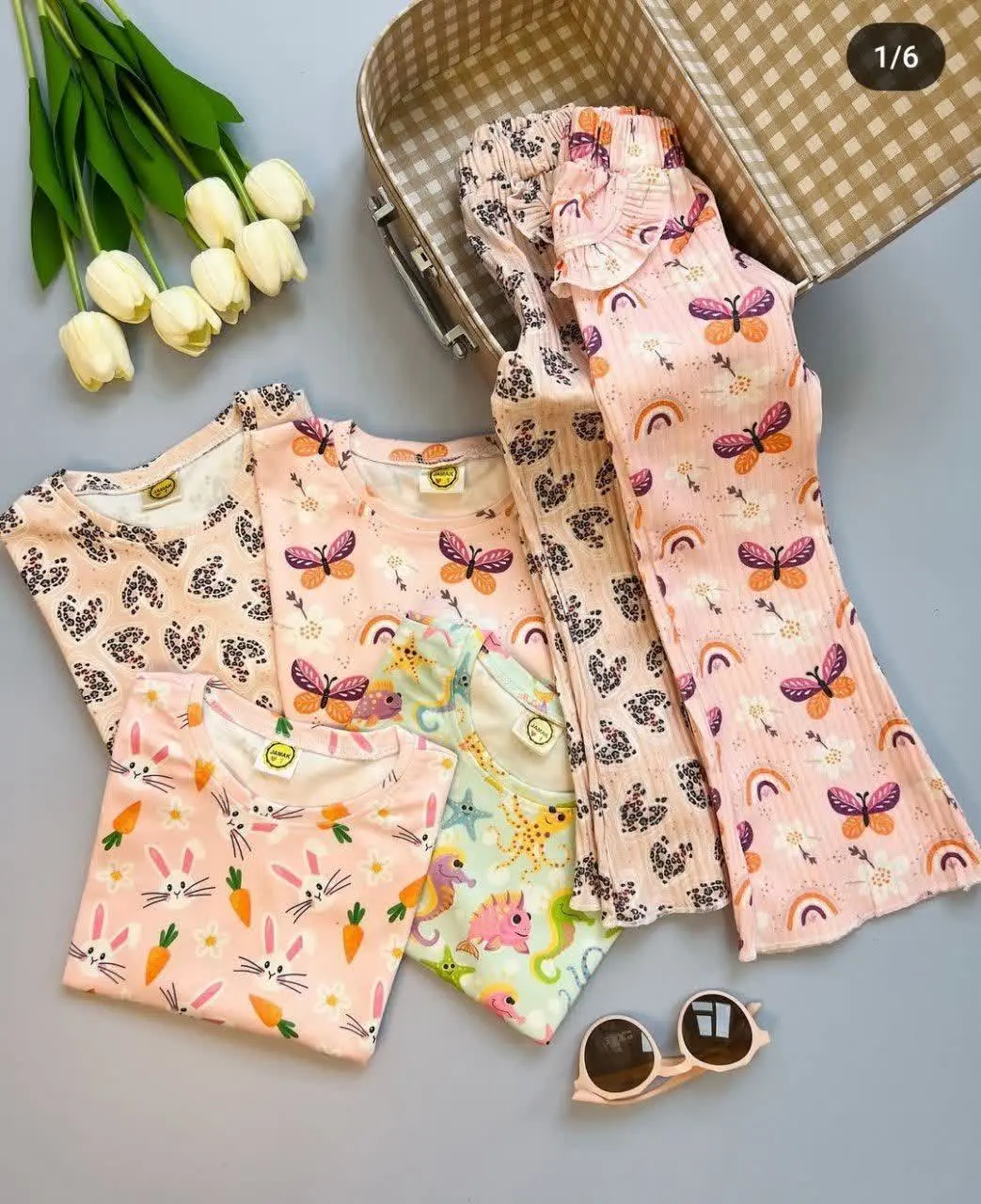 ست راحتی تیشرت و شلوار بوتکات
