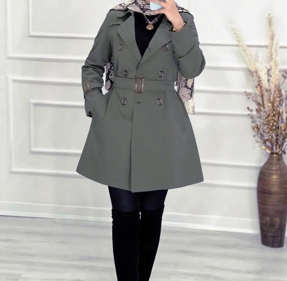 مانتو آستر دار