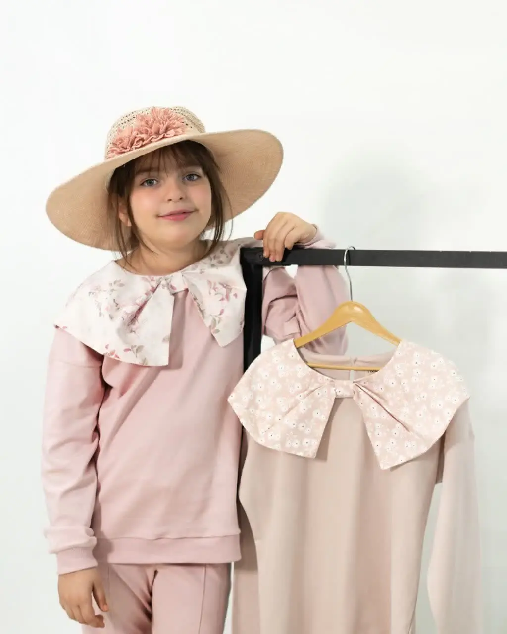 بلوز دخترانه پارچه دورو پنب...