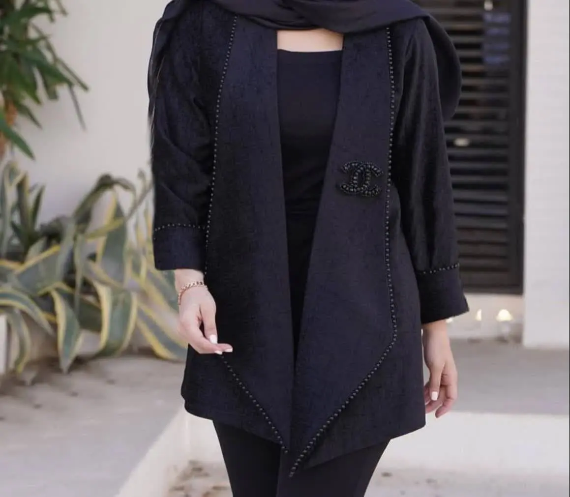 👚نام: کت مرواریدی یقه چنل 🤩🤩
