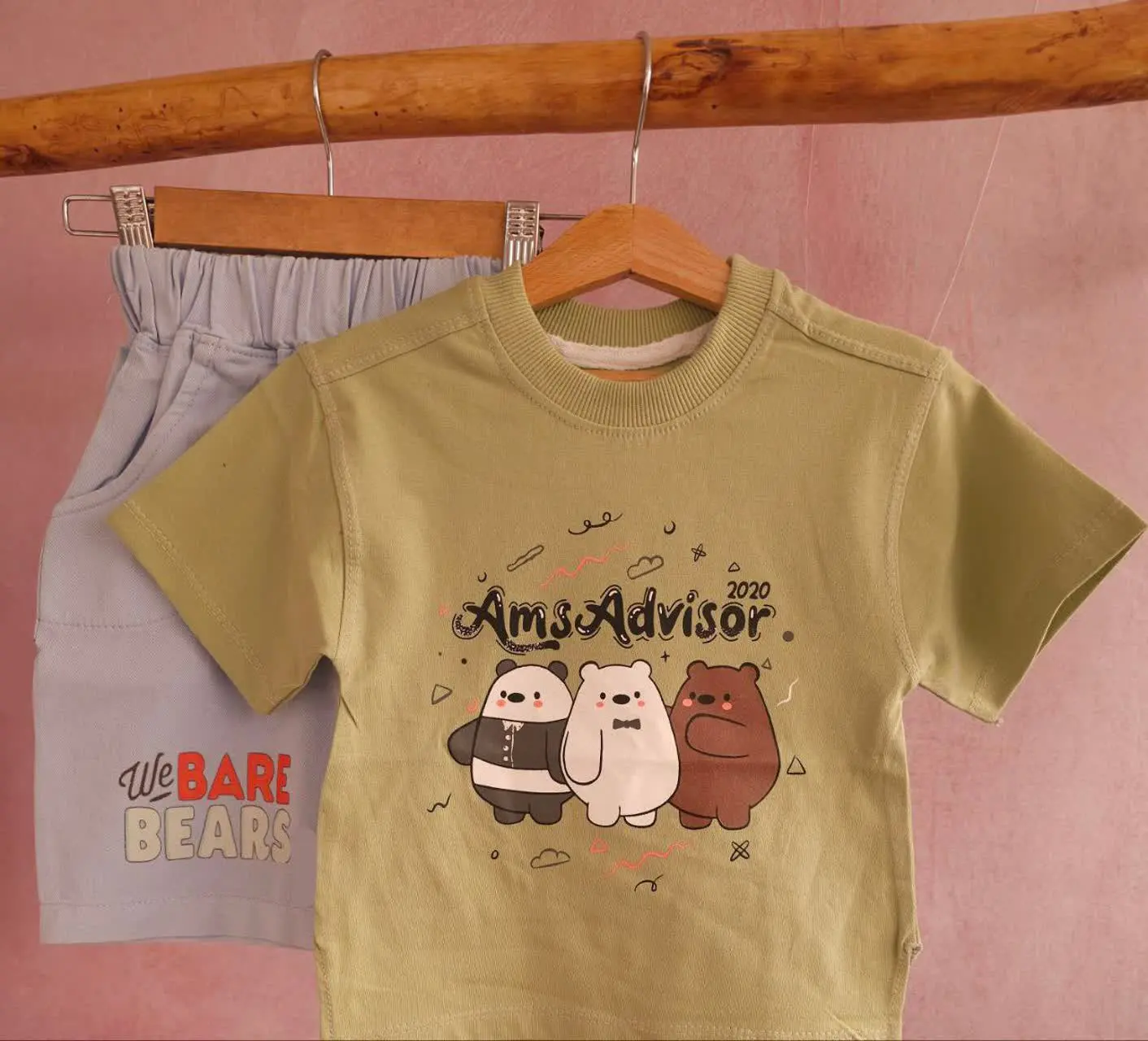 🔮ست تیشرت شلوارک خرسی🔮
