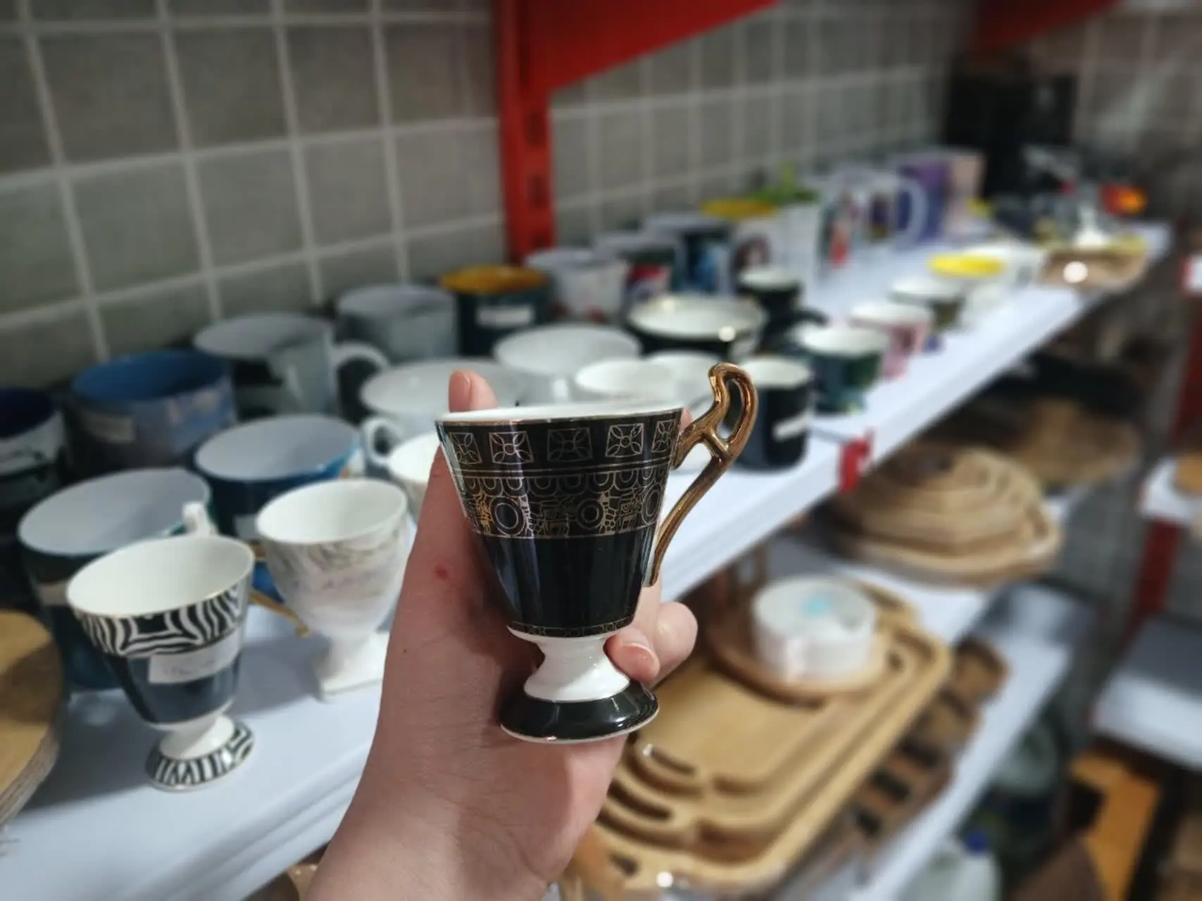 فنجون شات قهوه 
