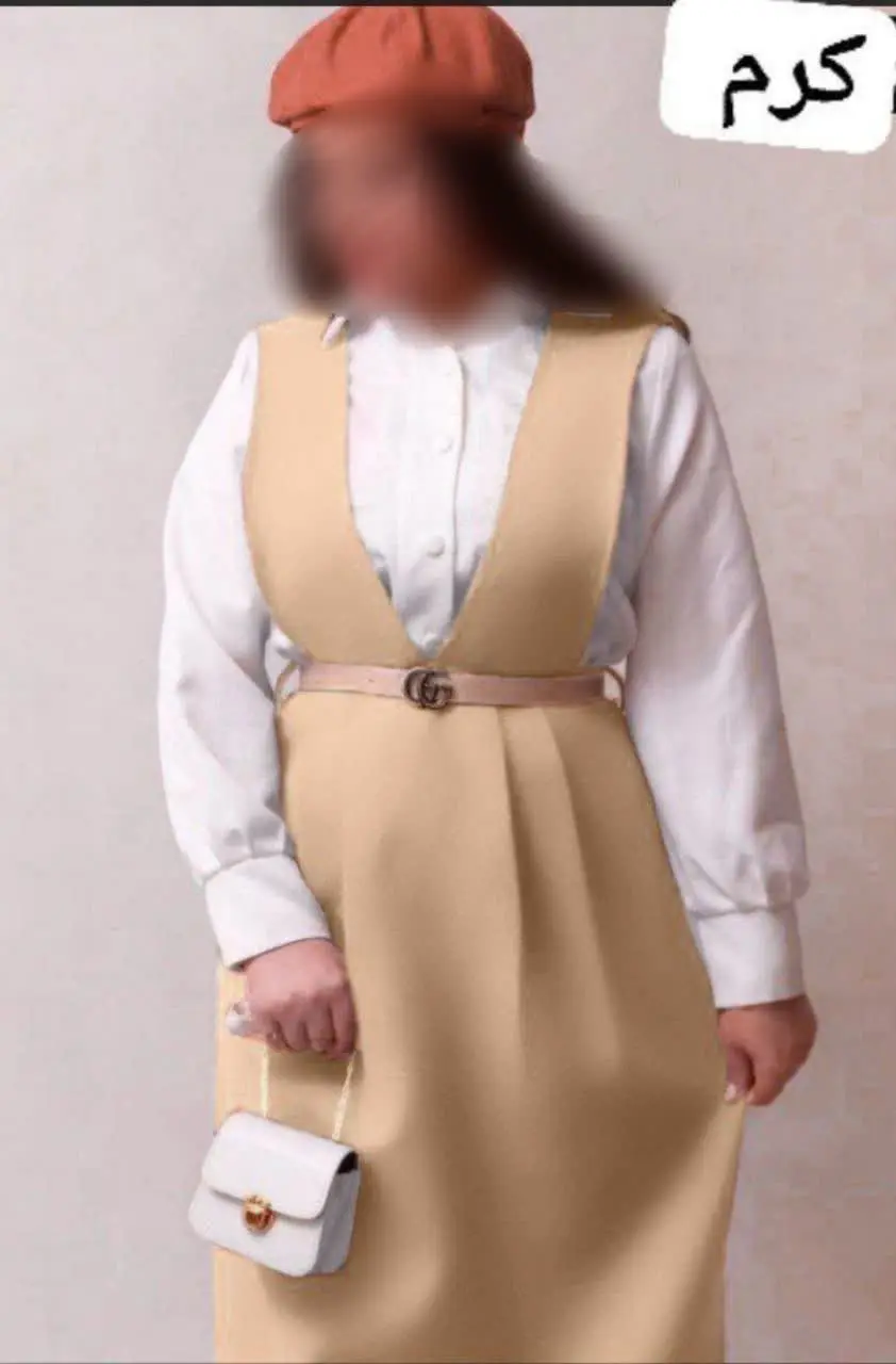 👚 نام: سارافون و کمربند ترلان✅
