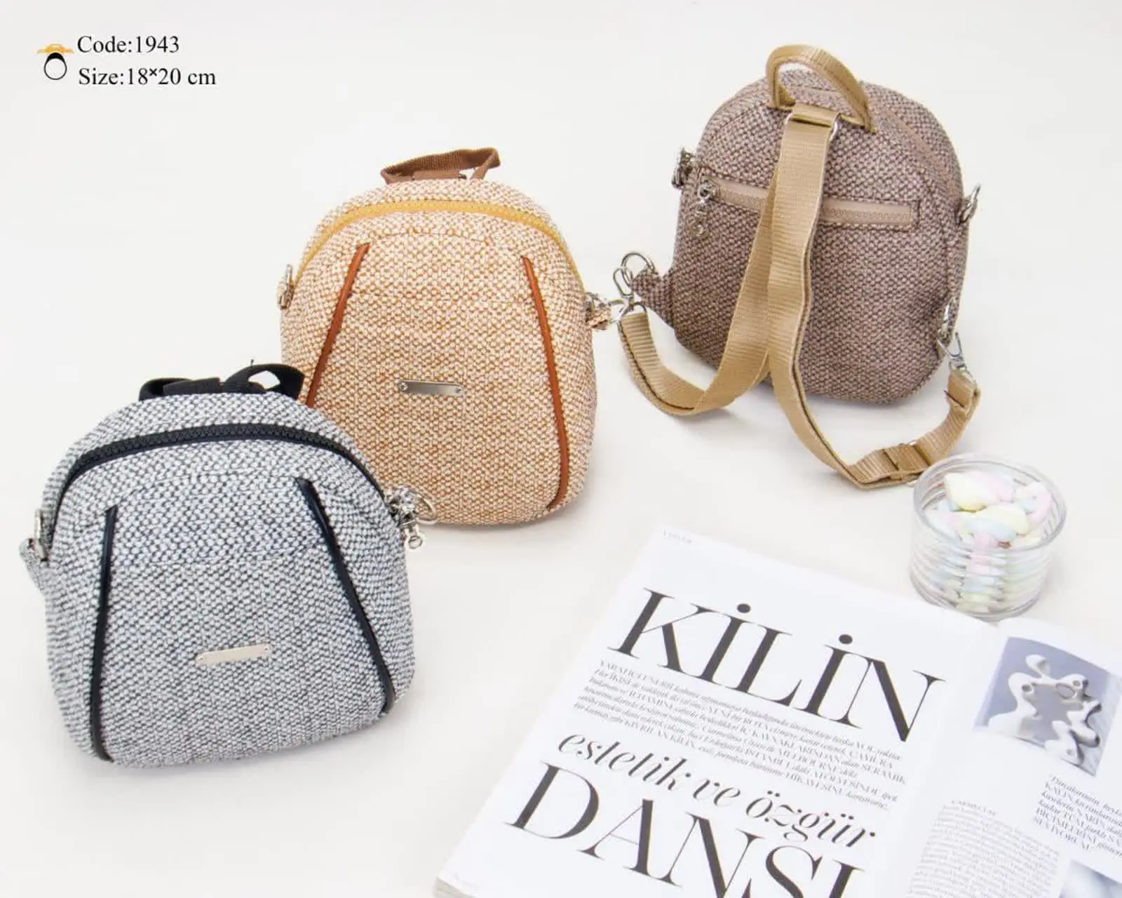 مدل: مینی کوله کنفی
