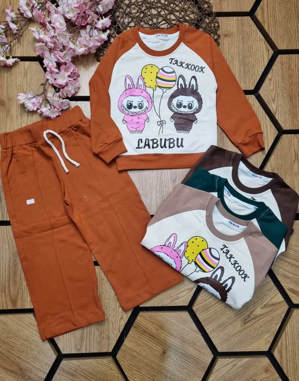 🍀بلوز با شلواربگ پسرانه👦