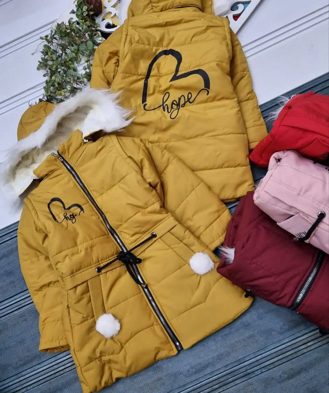 👚نام: کاپشن پافر دخترونه قلب
