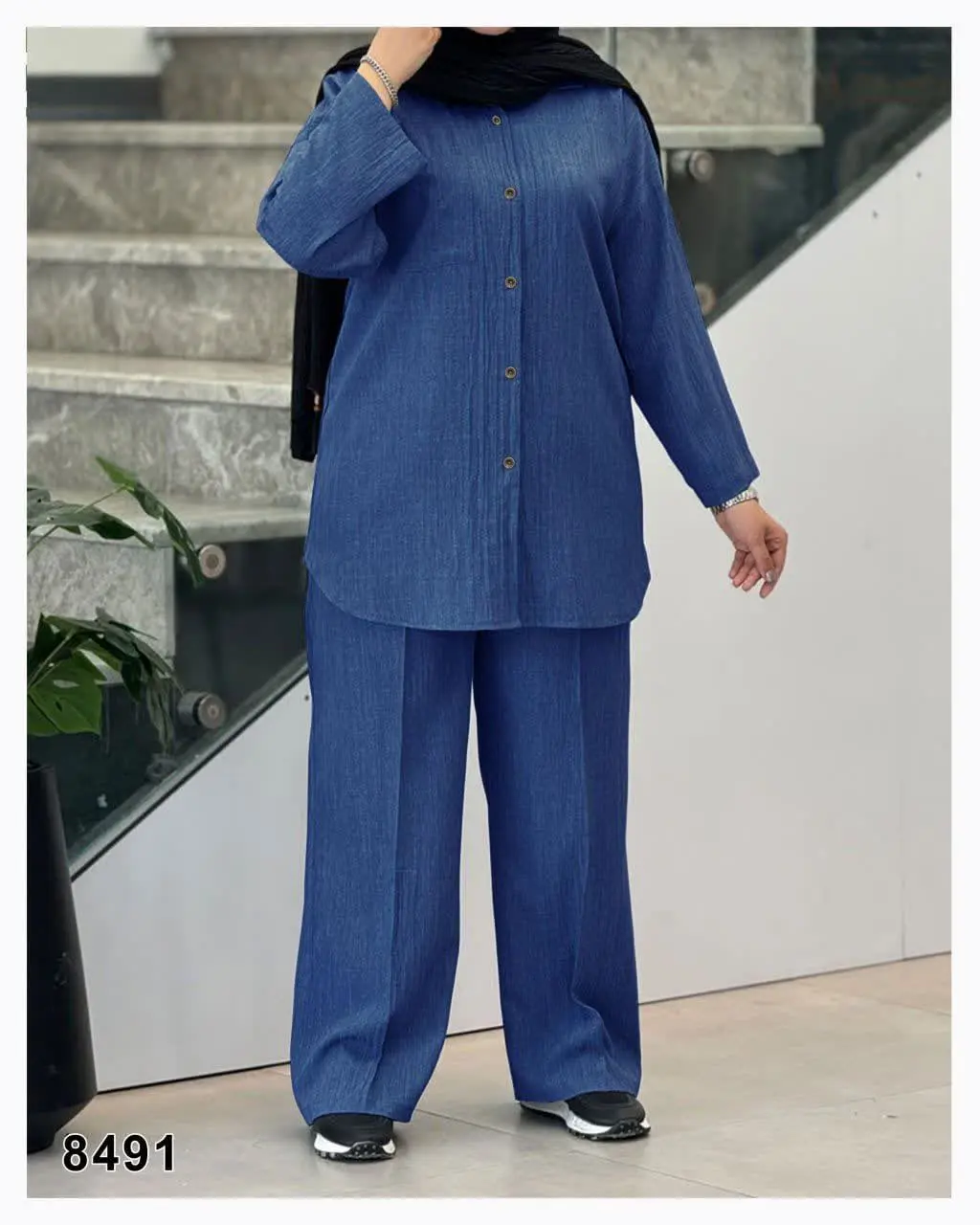 ست شومیز و شلوار شانتون