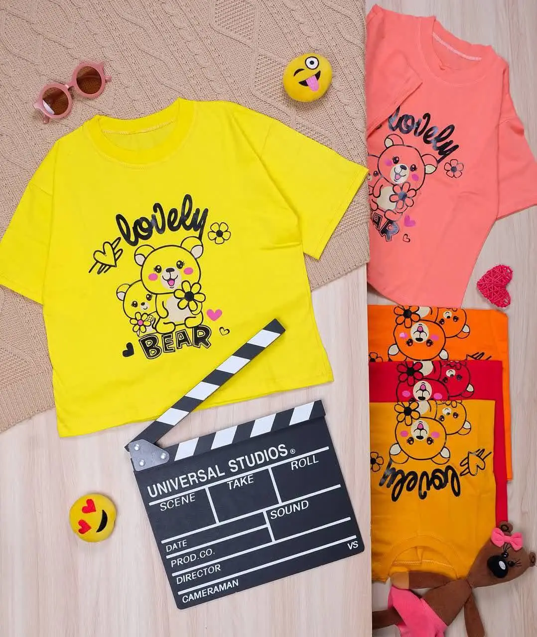 👫کراپ دخترانه چاپ ۲خرس👫
