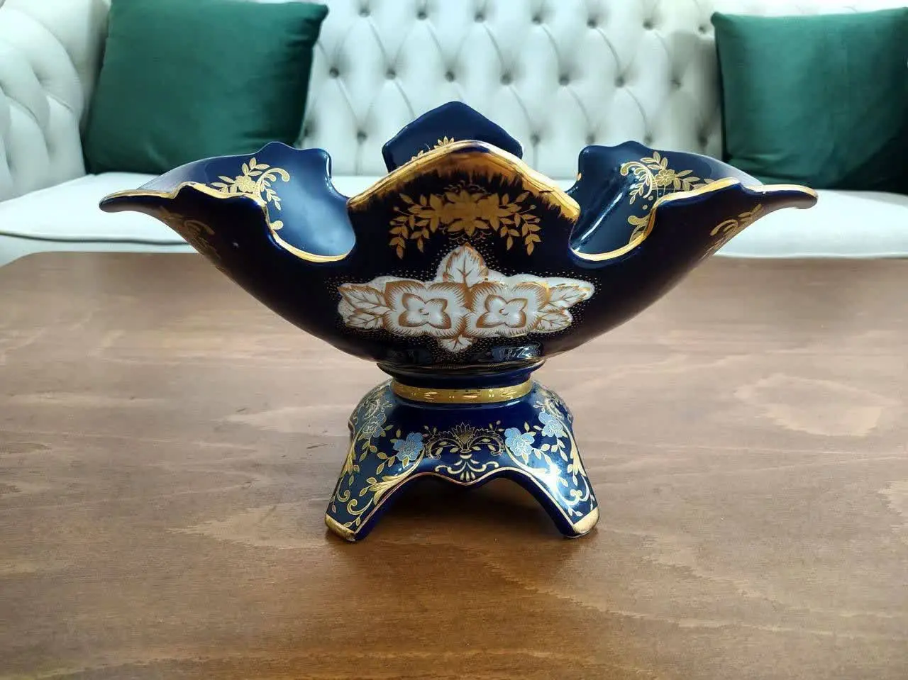 کشکول سورمه ای طلاکوب 🧡