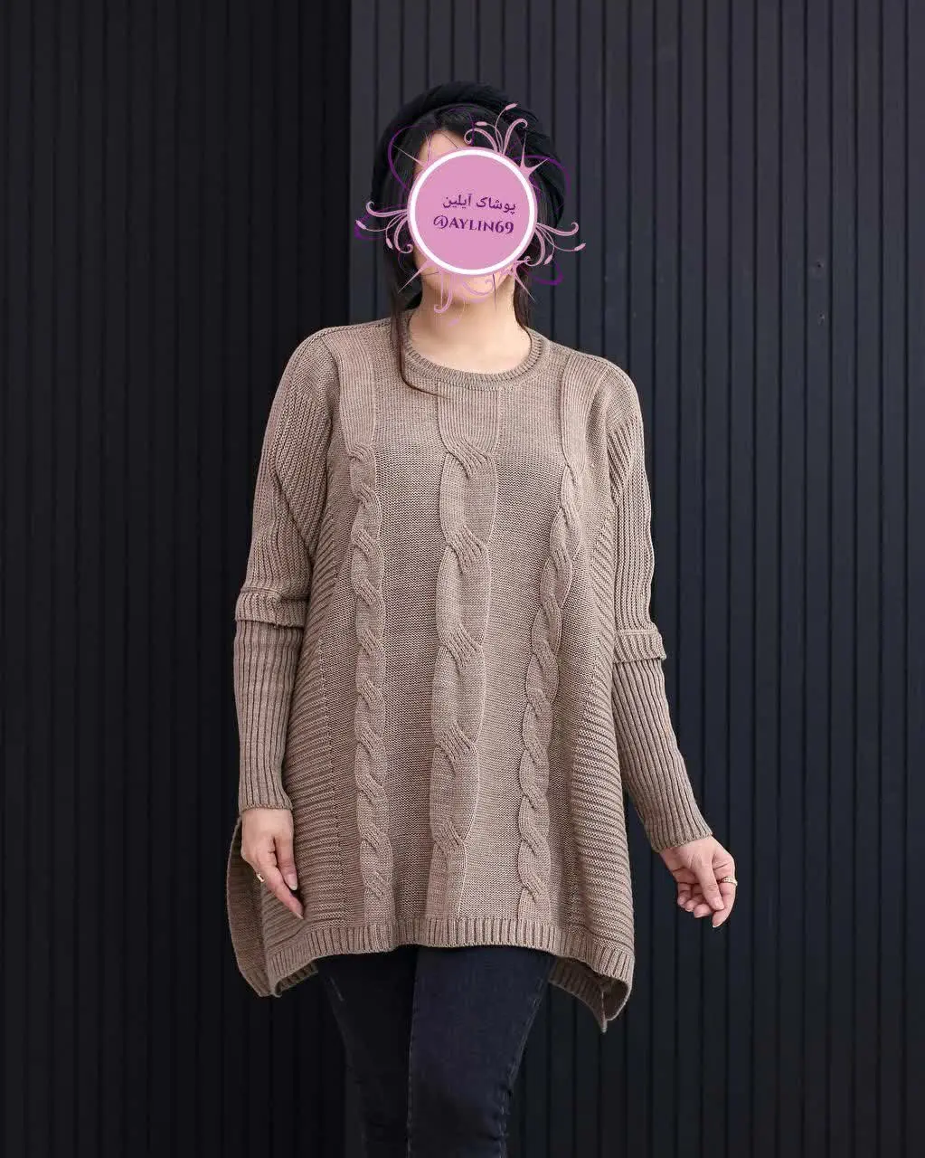 🧶#پانچ_بافت مدل روژان😍
