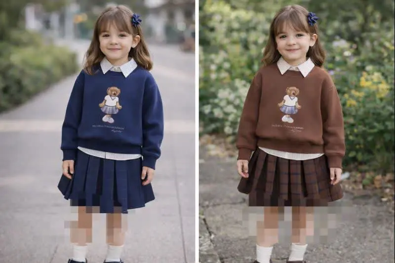 دوتیکه بلوز و دامن تدی