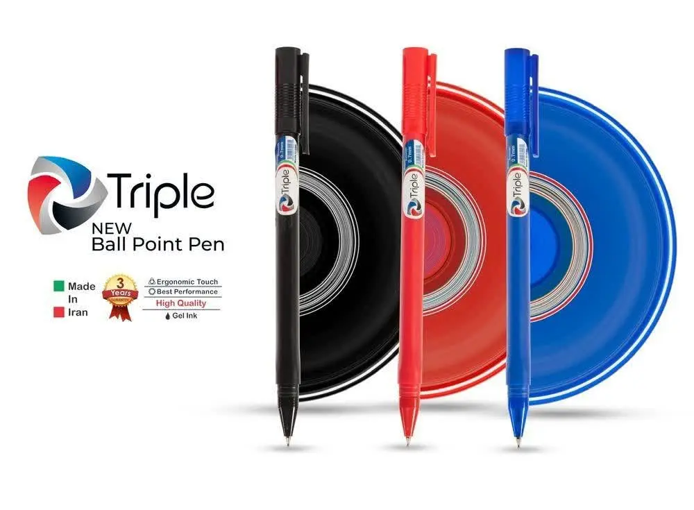 🎆خودکار تریپل ۰/۷ در رنگ ها...