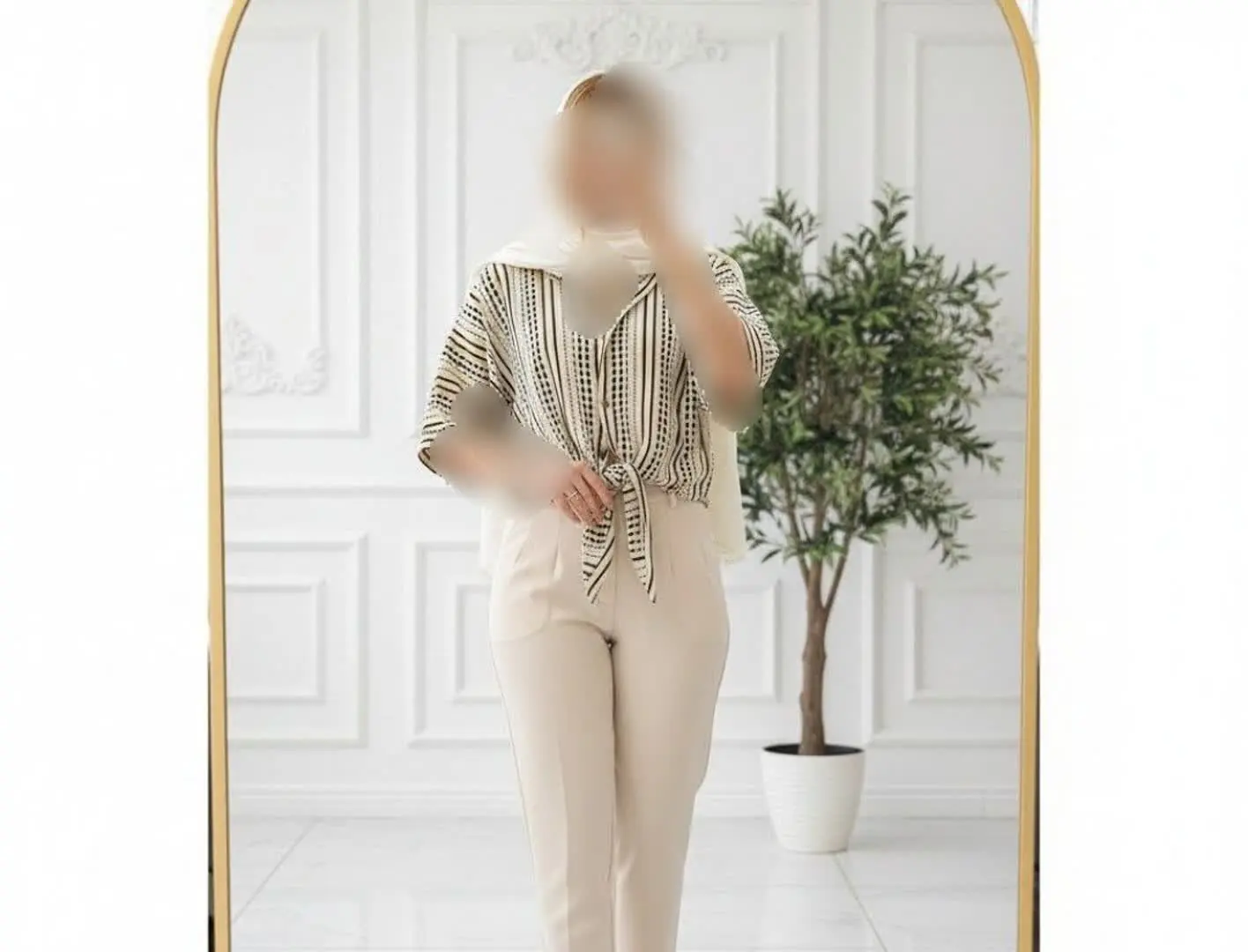 شومیز گره ای مهسا