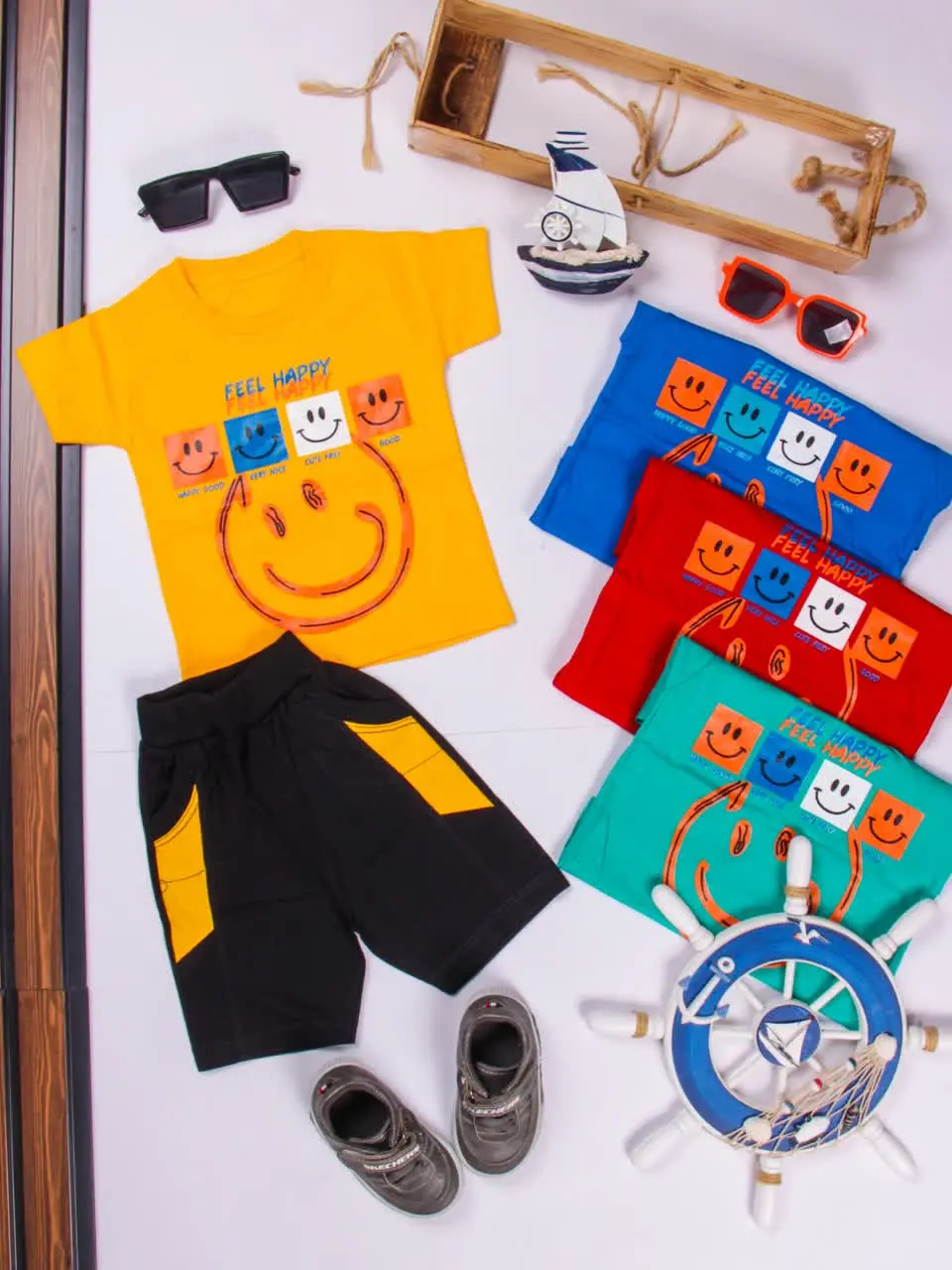 💢تیشرت شلوارک لبخند💢
