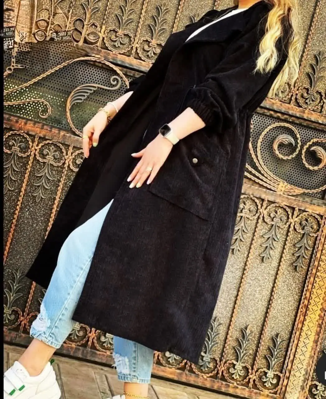 ❤️نام: مانتو بلند مدل گندم ۱۶
