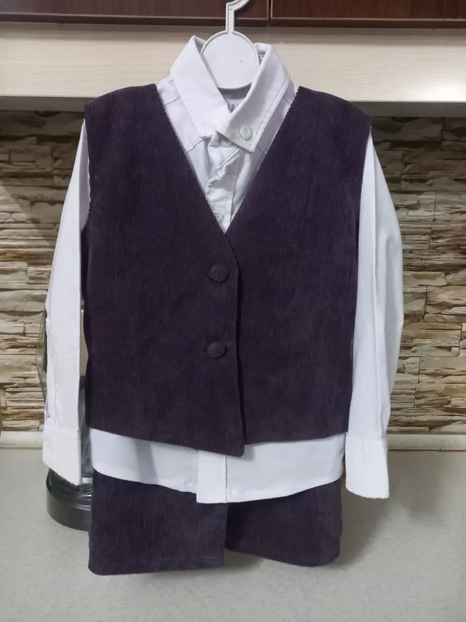 سه تیکه (پیراهن، جلد و شلوارک) 
