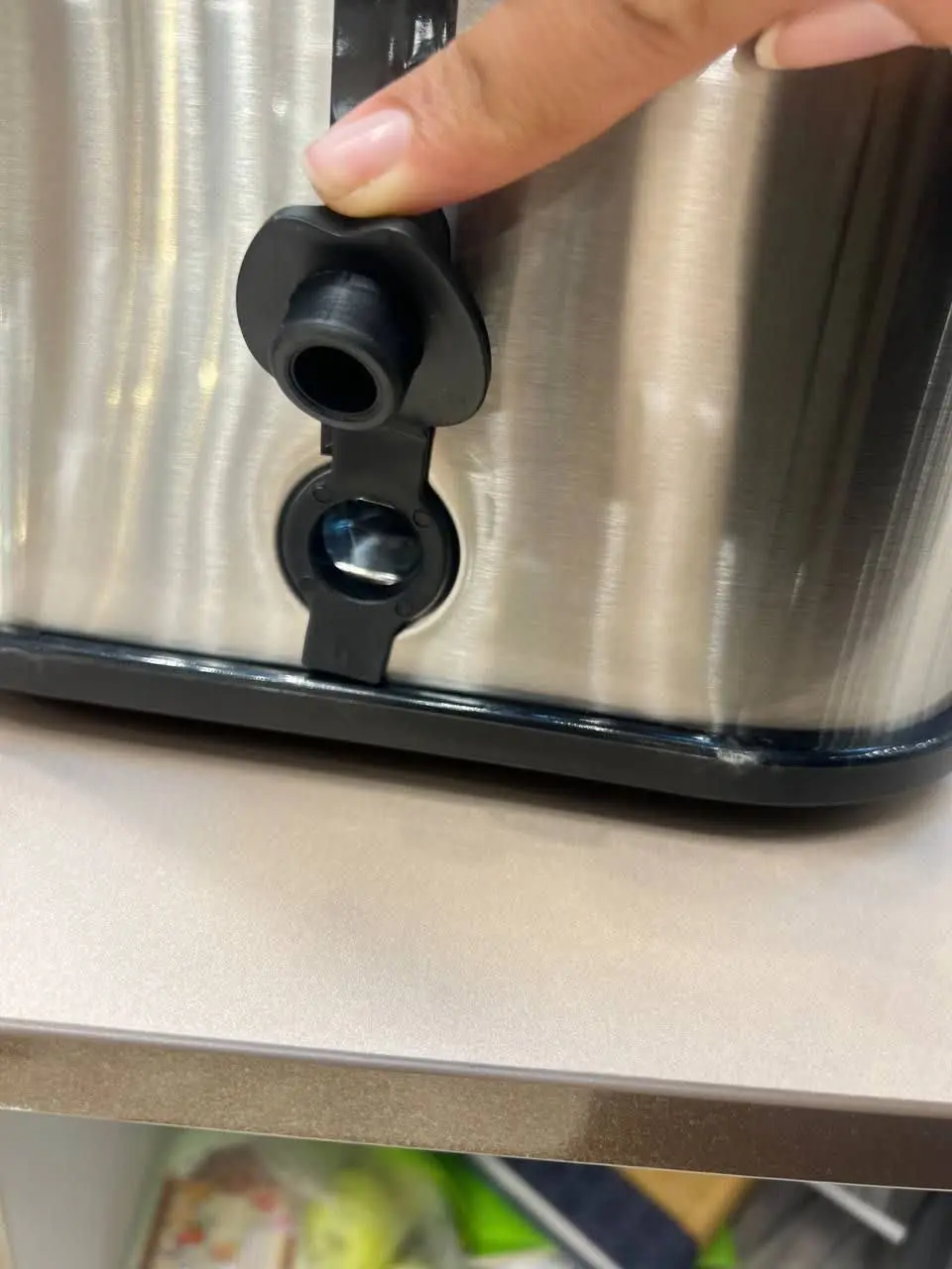 سطل و تی تمام استیل 
