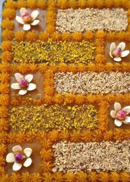 پودر حلوا تفت داده آماده 
