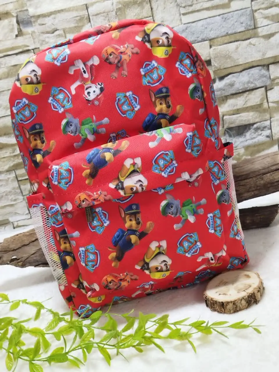 ✅ کوله مدرسه‌ای طرح دار🌲
