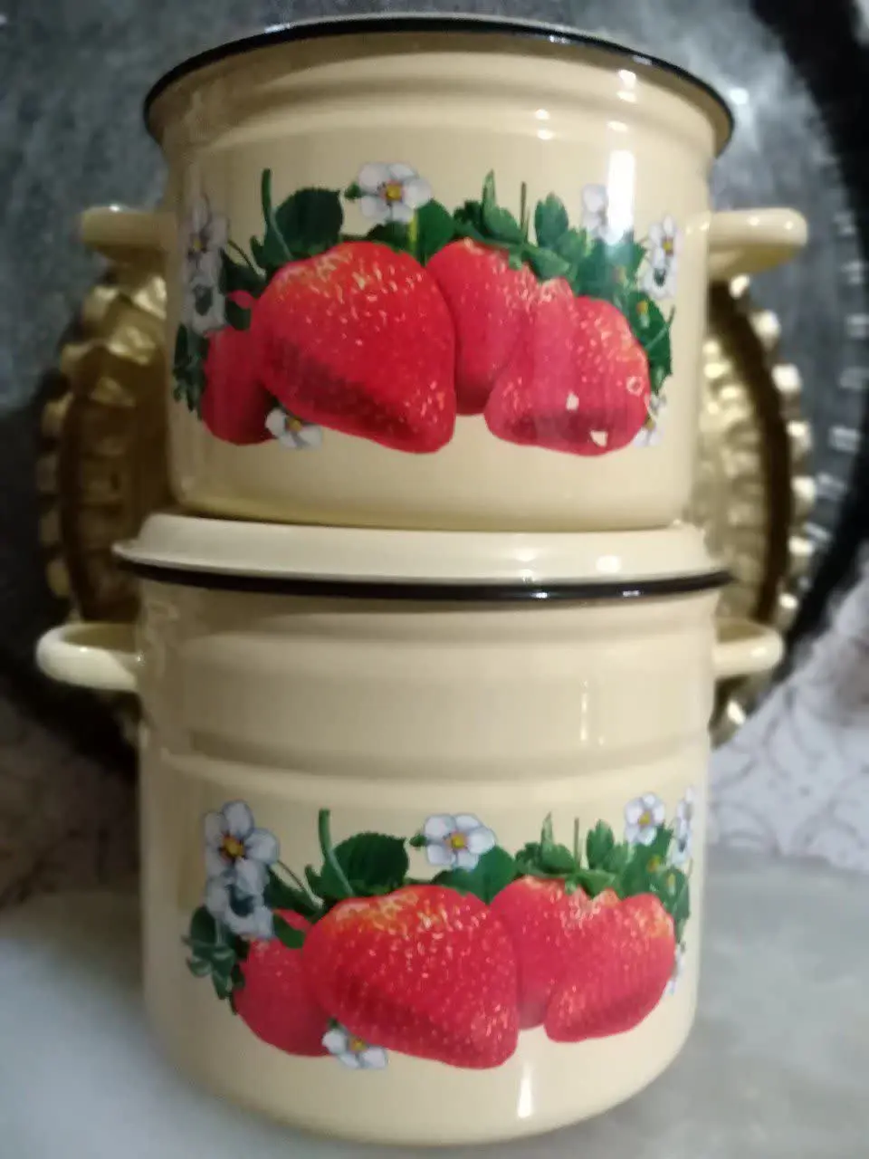 جفت قابلمه لعابی 
