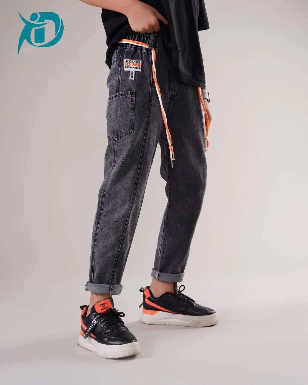 🔮شلوارلی مام استایل جیب بغل🔮
