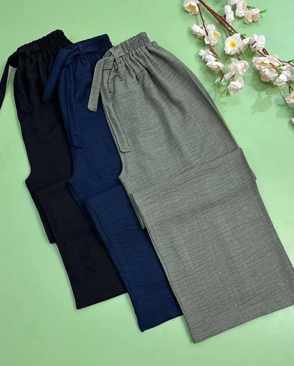 شلوار شانتون با رنگبندی عالی😍
