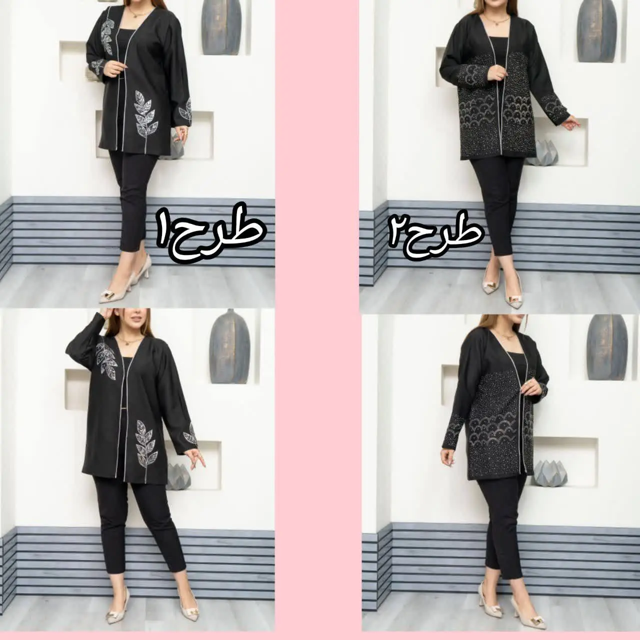 مانتو نگین دار