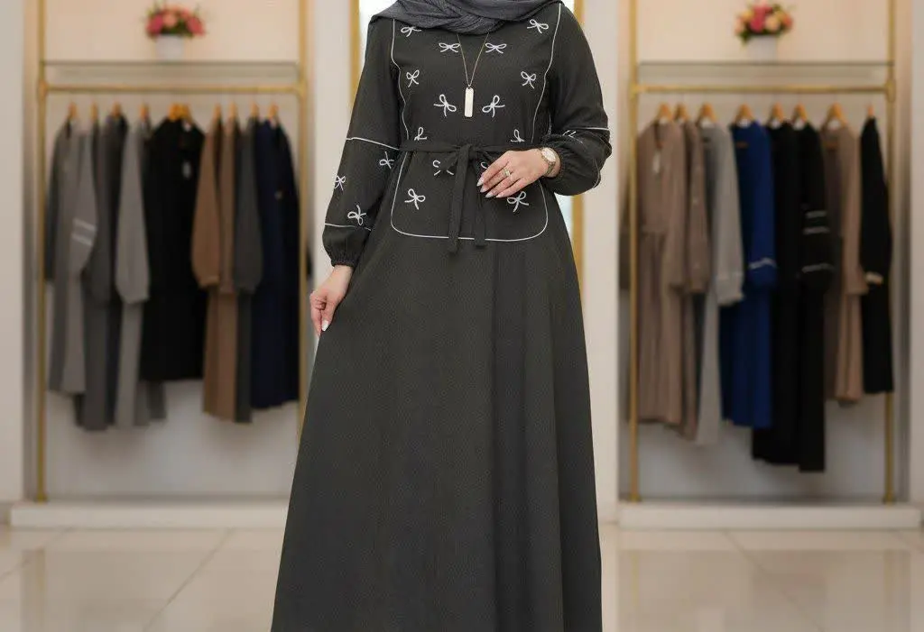 کفتان گلدوزی پاپیونی