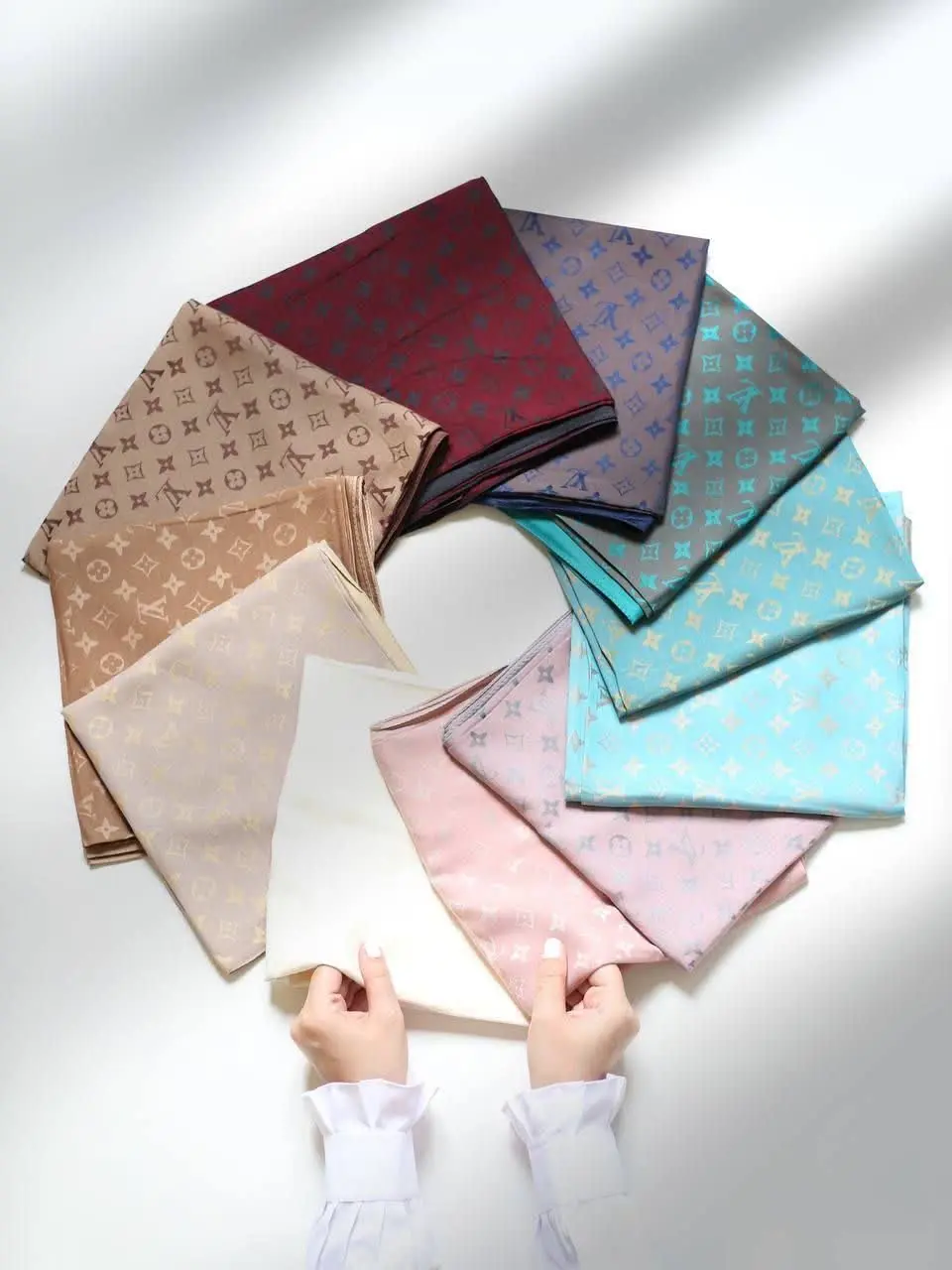 #روسری_ابریشم دورو
