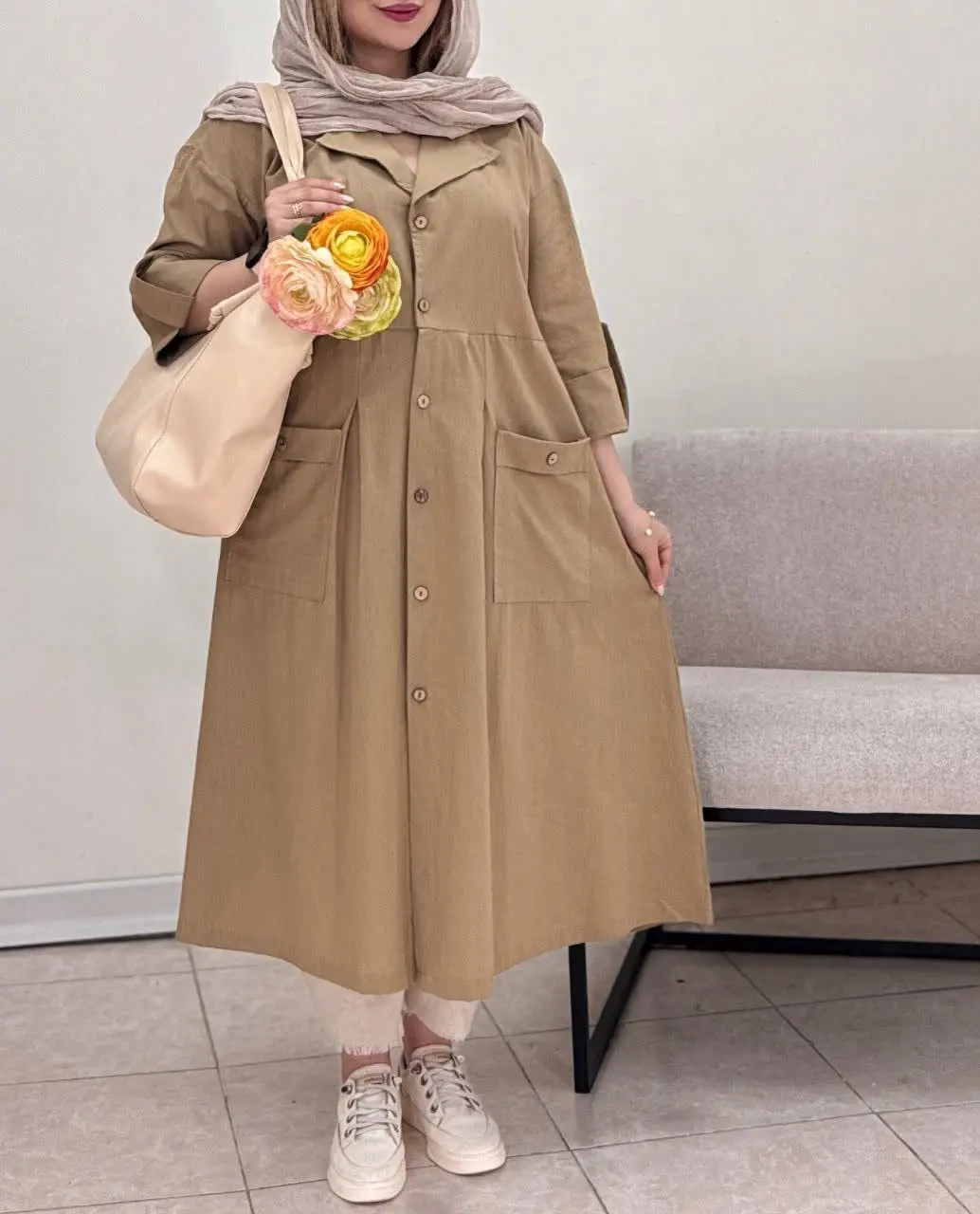 🖋نام: مانتو بلند آران