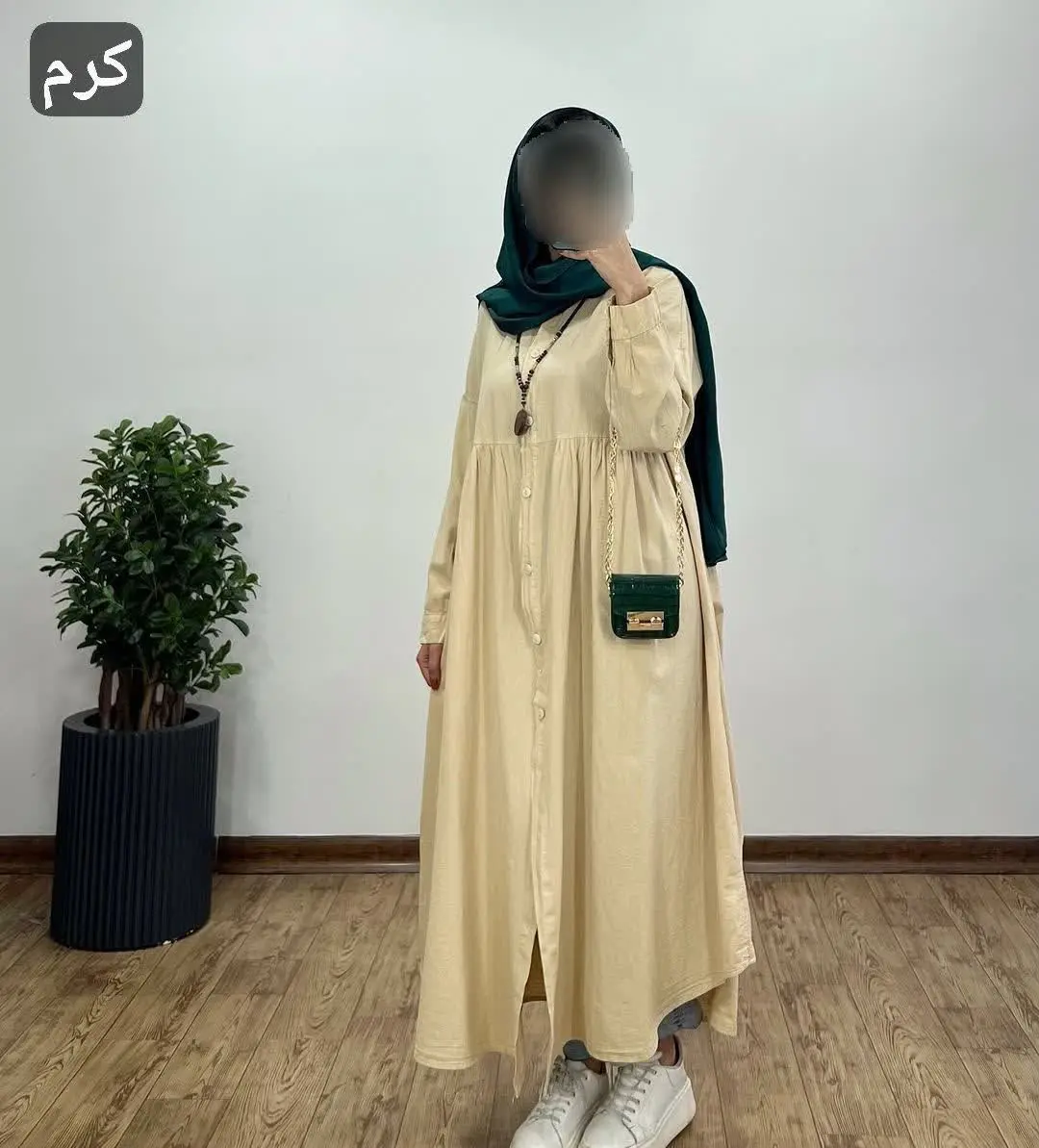 نام: پیراهن کفتان یاشیل ۲
