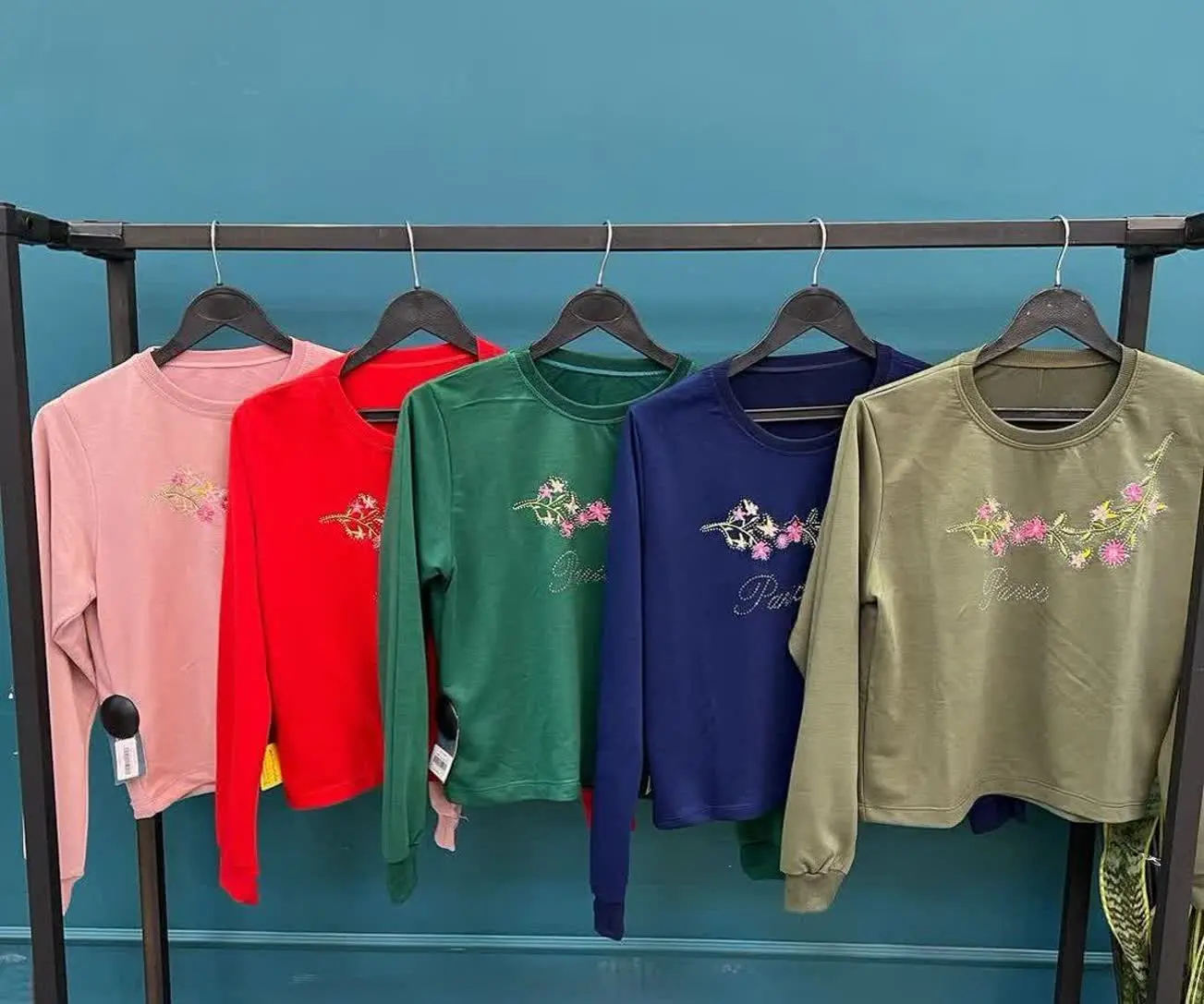 🌸🍃 کراپ تک چاپ گلدوزی 🥰⭐️
