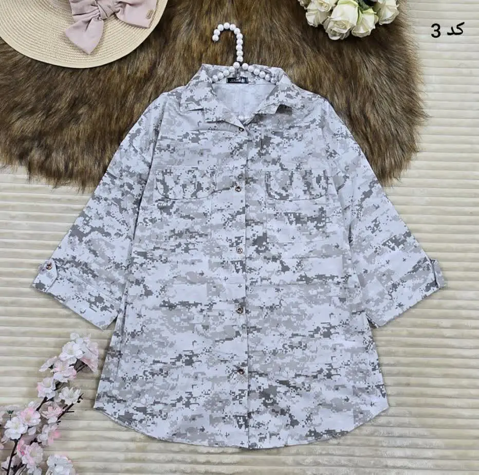 شومیز مانتویی کژال