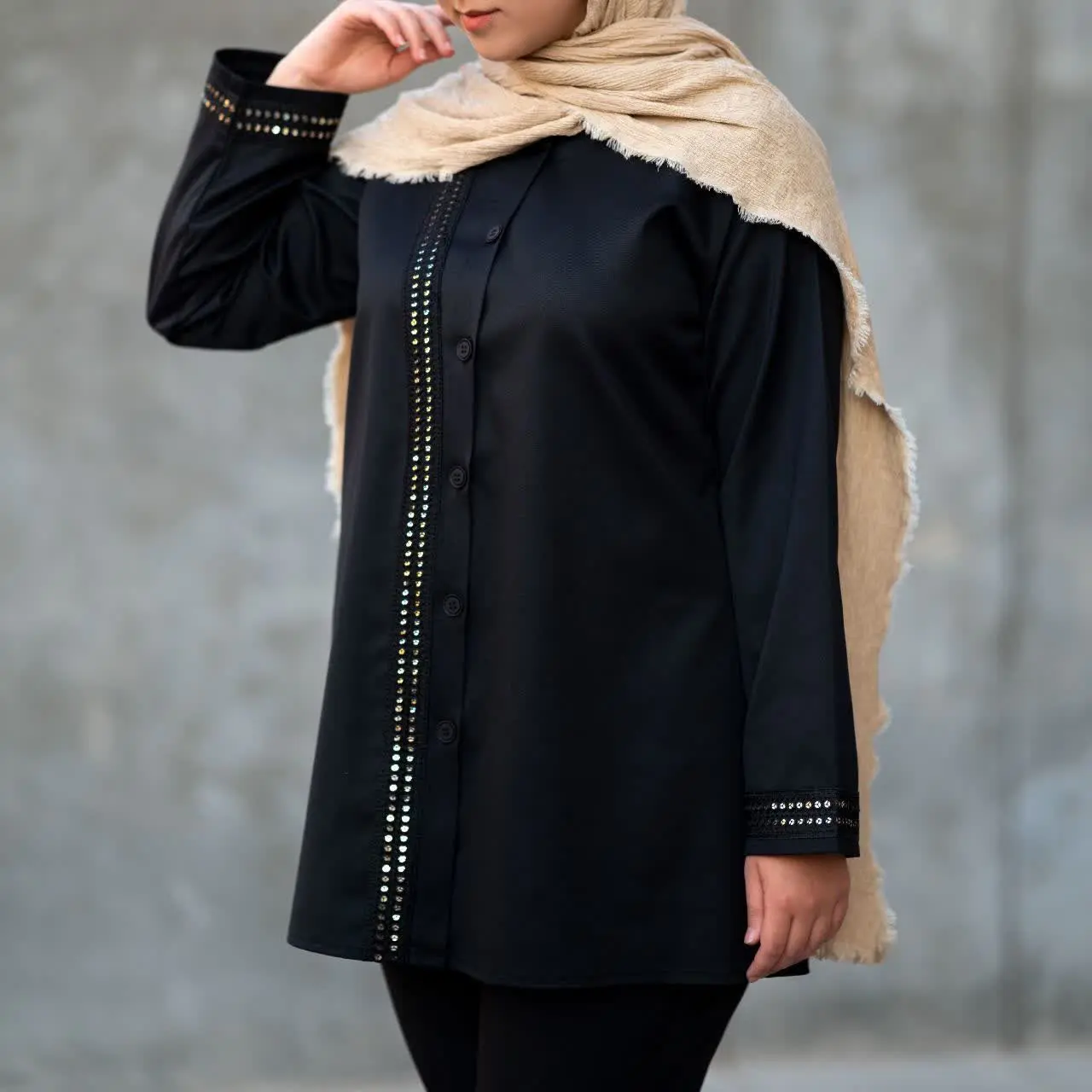 🎊مانتو مجلسی نوار دوزی 🥰
