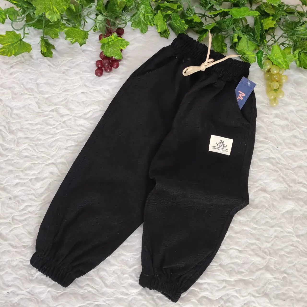 شلوار جاگر مخمل کبریتی پسرا...