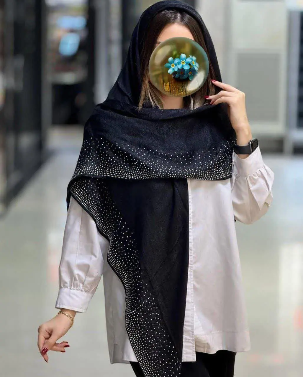 🐝روسری پتینه ژاو اعلا