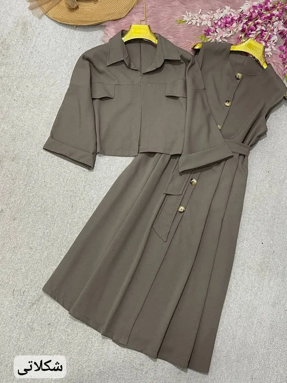 🍃ست دوتیکه فاخر و زیبا 🍃