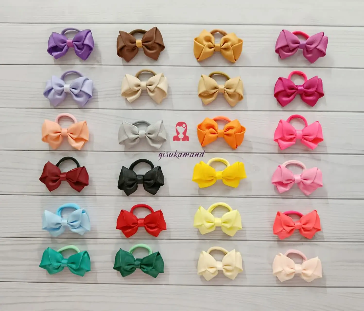 گلسر پاپیون رنگی رنگی🌈