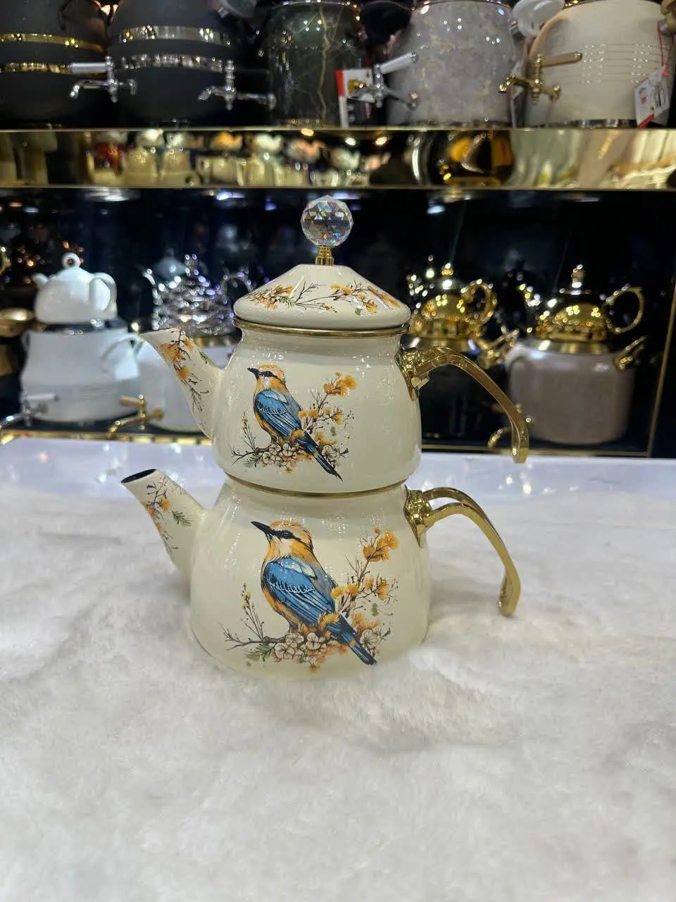 کتری قوری لعابی ساخت کشور ت...