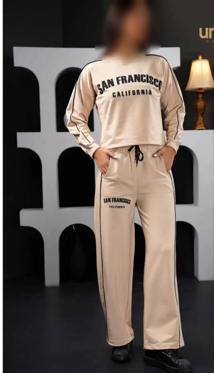 👚نام: کراپ شلوار مغزی دوزی
