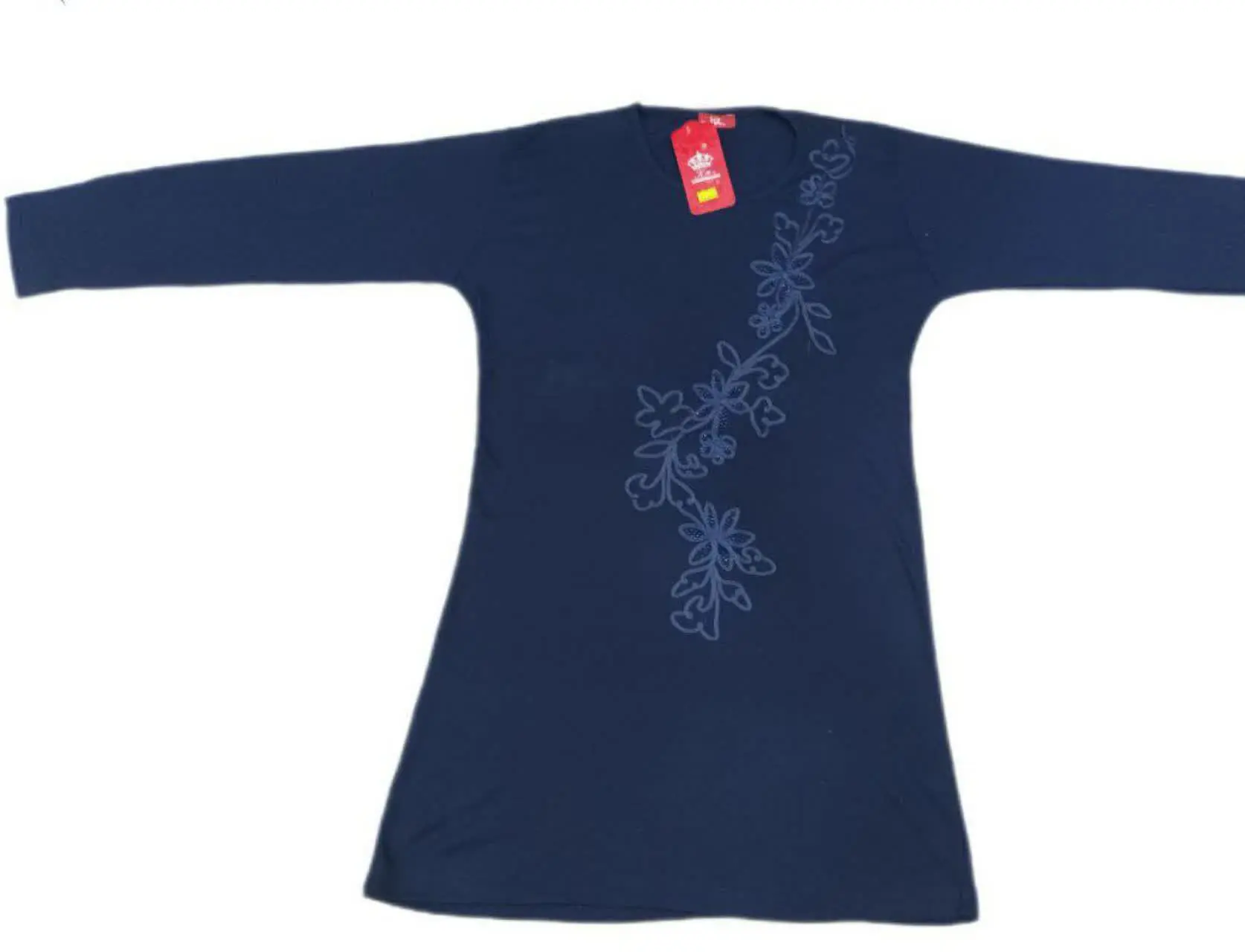 نام کالا: تونیک کبریتی گلدوزی دار 
