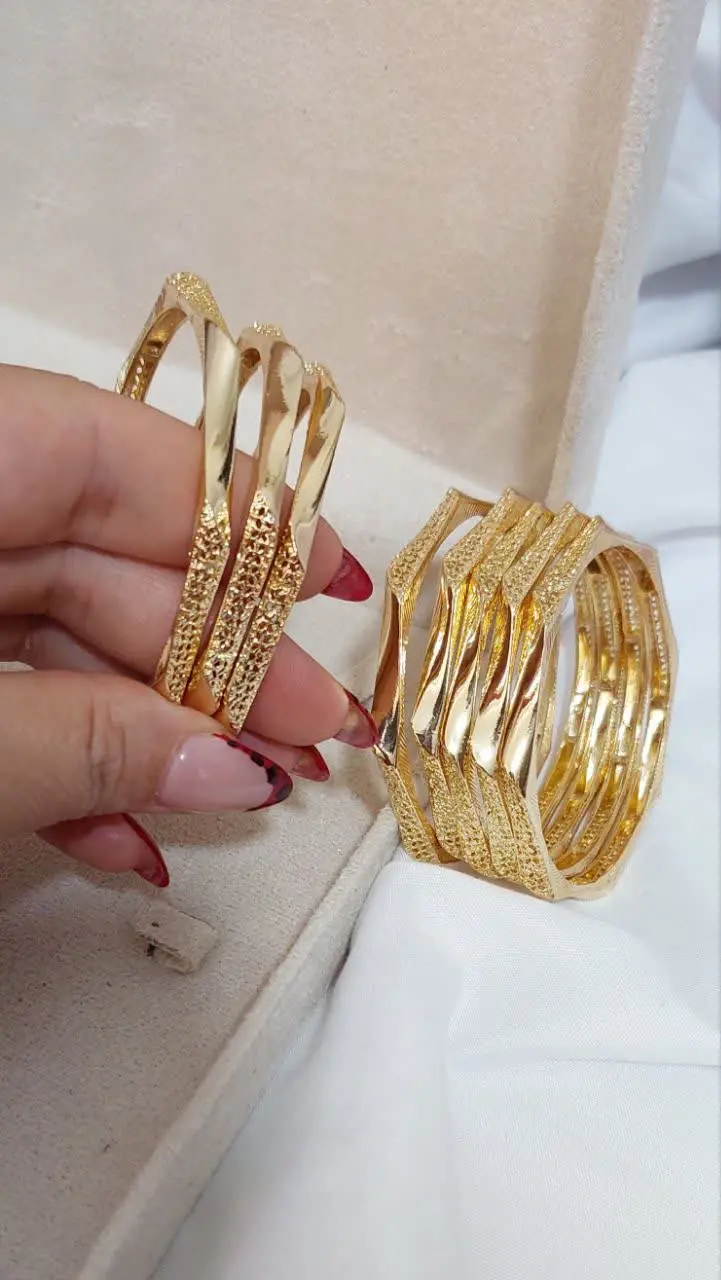 😍😍😍#النگو فیوژن ۶ضلعی اماراتی 
